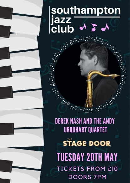 Southampton Jazz Club with Derek Nash and the Andy Urquhart Quartet - May 2025